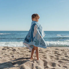 Little Dutch πετσέτα θαλάσσης LITTLE DUTCH. Πετσέτα θαλάσσης Ocean World Blue - 60x120