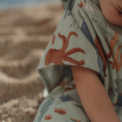 Little Dutch Poncho LITTLE DUTCH. Παιδικό πόντσο Ocean World Multicolour - One size