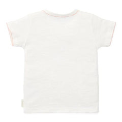 Little Dutch Μπλουζάκι LITTLE DUTCH Μπλουζάκι κοντομάνικο Off White Flower Girl