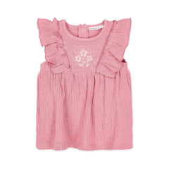 Little Dutch Φορέματα 4-6M (68 CM) LITTLE DUTCH. Σετ φορεματάκι με σορτσάκι Pink Blush