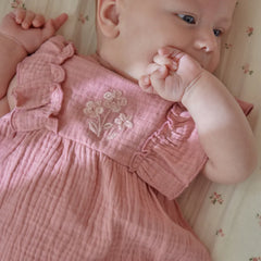 Little Dutch Φορέματα LITTLE DUTCH. Σετ φορεματάκι με σορτσάκι Pink Blush