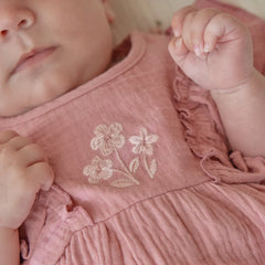 Little Dutch Φορέματα LITTLE DUTCH. Σετ φορεματάκι με σορτσάκι Pink Blush