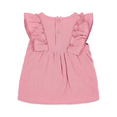 Little Dutch Φορέματα LITTLE DUTCH. Σετ φορεματάκι με σορτσάκι Pink Blush