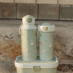 Little Dutch Βρεφικά & Παιδικά Ποτηράκια LITTLE DUTCH. Μπουκάλι με pop-up στόμιο 400ml - Little Farm