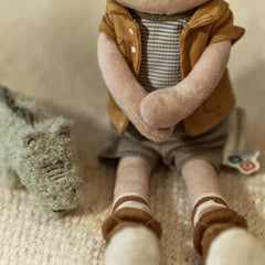Little Dutch Παιδικές Κούκλες LITTLE DUTCH. Υφασμάτινη κούκλα Ranger Jim Safari Friends GRS