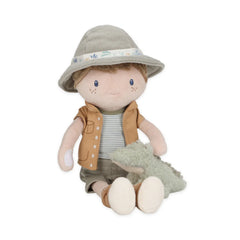 Little Dutch Παιδικές Κούκλες LITTLE DUTCH. Υφασμάτινη κούκλα Ranger Jim Safari Friends GRS
