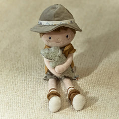 Little Dutch Παιδικές Κούκλες LITTLE DUTCH. Υφασμάτινη κούκλα Ranger Jim Safari Friends GRS