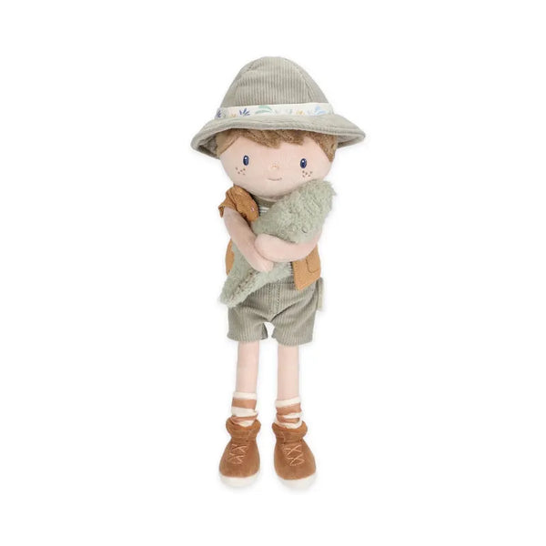 Little Dutch Παιδικές Κούκλες LITTLE DUTCH. Υφασμάτινη κούκλα Ranger Jim Safari Friends GRS