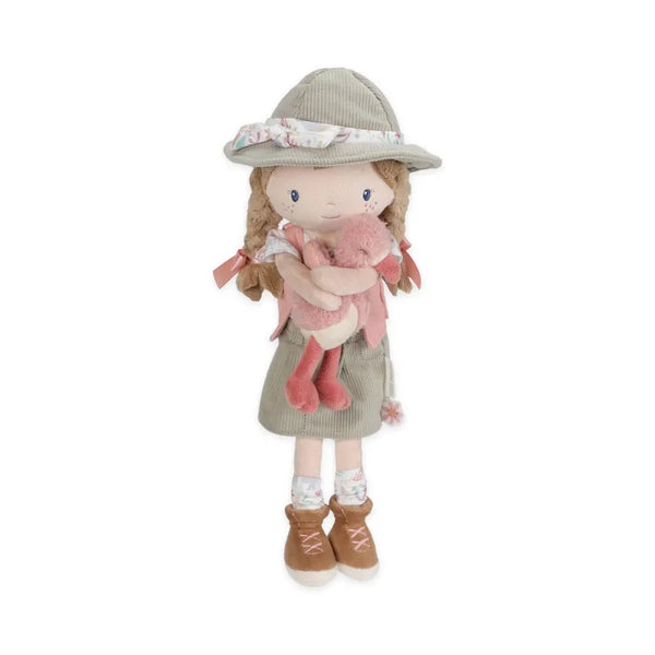 Little Dutch Παιδικές Κούκλες LITTLE DUTCH. Υφασμάτινη κούκλα Ranger Rosa Safari Friends GRS