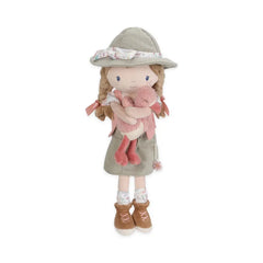 Little Dutch Παιδικές Κούκλες LITTLE DUTCH. Υφασμάτινη κούκλα Ranger Rosa Safari Friends GRS