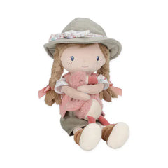 Little Dutch Παιδικές Κούκλες LITTLE DUTCH. Υφασμάτινη κούκλα Ranger Rosa Safari Friends GRS