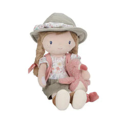 Little Dutch Παιδικές Κούκλες LITTLE DUTCH. Υφασμάτινη κούκλα Ranger Rosa Safari Friends GRS