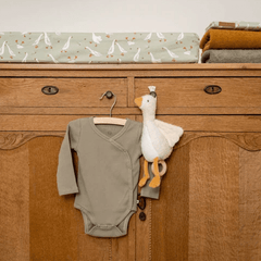 Little Dutch ΚΟΡΜΑΚΙΑ LITTLE DUTCH. Κορμάκι μακρυμάνικο Rib Olive