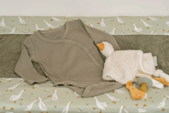 Little Dutch ΚΟΡΜΑΚΙΑ LITTLE DUTCH. Κορμάκι μακρυμάνικο Rib Olive