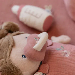 Little Dutch Παιδικές Κούκλες LITTLE DUTCH. Υφασμάτινο μωρό σε καλαθούνα Rosa (30 εκ.)