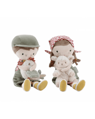 Little Dutch Παιδικές Κούκλες Little Dutch Κούκλα αγρότισσα με προβατάκι Rosa (35 εκ.) LD4565