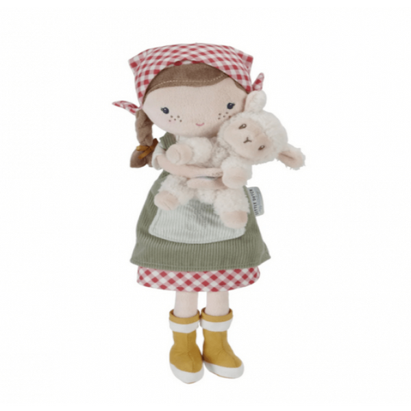 Little Dutch Παιδικές Κούκλες Little Dutch Κούκλα αγρότισσα με προβατάκι Rosa (35 εκ.) LD4565