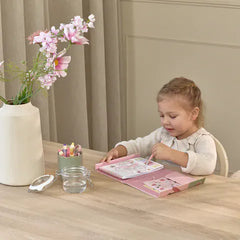 Little Dutch Ζωγραφική - Καλλιτεχνικά - Παζλ LITTLE DUTCH. Σετ ζωγραφικής με πινέλο Rosa Fairy Garden