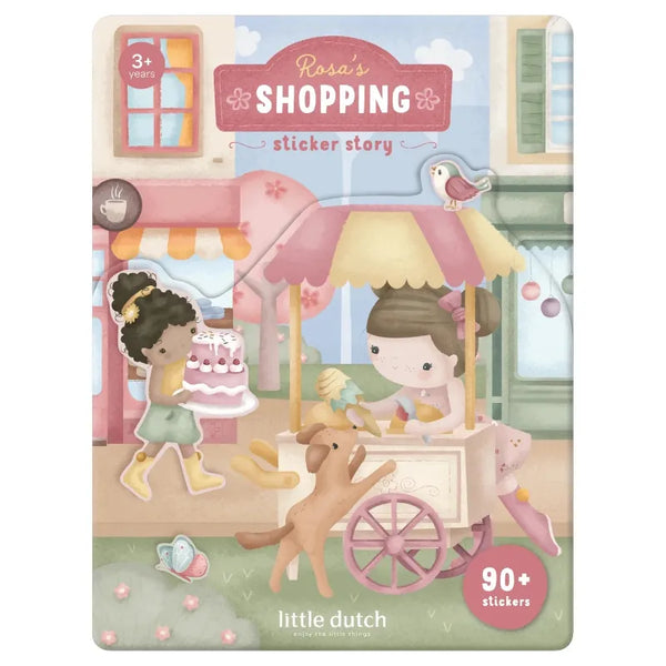 Little Dutch Ζωγραφική - Καλλιτεχνικά - Παζλ LITTLE DUTCH. Σετ με αυτοκόλλητα Rosa
