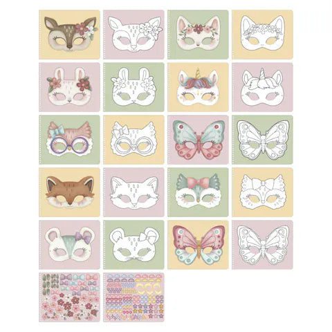 Little Dutch Ζωγραφική - Καλλιτεχνικά - Παζλ LITTLE DUTCH. Βιβλίο κατασκευών με παιδικό ψαλίδι Rosa