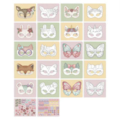 Little Dutch Ζωγραφική - Καλλιτεχνικά - Παζλ LITTLE DUTCH. Βιβλίο κατασκευών με παιδικό ψαλίδι Rosa