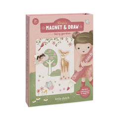 Little Dutch Ζωγραφική - Καλλιτεχνικά - Παζλ LITTLE DUTCH. Μαγνητικό βιβλιαράκι δραστηριοτήτων Rosa