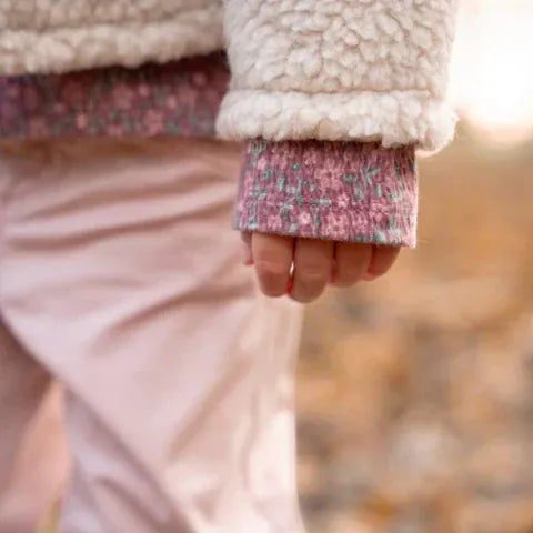 Little Dutch Μπλουζάκι LITTLE DUTCH. Μπλουζάκι μακρυμάνικο με βολάν Rouge Flower