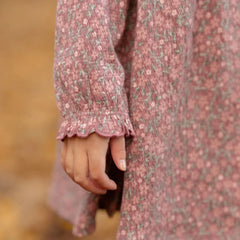 Little Dutch Φορέματα LITTLE DUTCH. Φορεματάκι μακρυμάνικο Rouge Flower