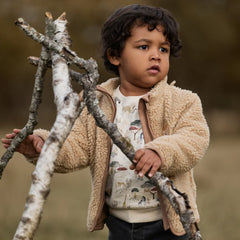 Little Dutch Μπλουζάκι LITTLE DUTCH. Φούτερ Safari Adventure