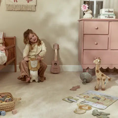 Little Dutch τρίκυκλο LITTLE DUTCH. Ξύλινο τροχήλατο Λιονταράκι Safari Friends FSC