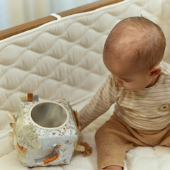 Little Dutch Βρεφικά Παιχνίδια Δραστηριοτήτων LITTLE DUTCH. Υφασμάτινος κύβος δραστηριοτήτων Safari Friends GRS