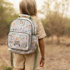 Little Dutch σακίδιο LITTLE DUTCH. Σακίδιο πλάτης μεγάλο Safari Friends
