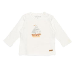 Little Dutch Μπλουζάκι 62 (2-3 μηνών) Little Dutch Μπλουζάκι μακρυμάνικο Sailboat White
