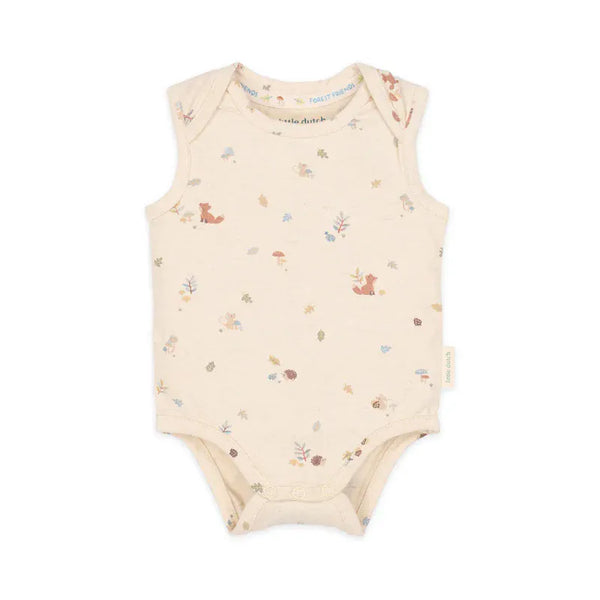Little Dutch Βρεφικά Φορμάκια 2-4M (62 CM) LITTLE DUTCH. Φορμάκι αμάνικο κρεμ Sand Melee