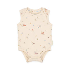 Little Dutch Βρεφικά Φορμάκια 2-4M (62 CM) LITTLE DUTCH. Φορμάκι αμάνικο κρεμ Sand Melee
