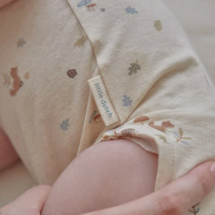 Little Dutch Βρεφικά Φορμάκια LITTLE DUTCH. Φορμάκι αμάνικο κρεμ Sand Melee