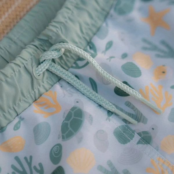 Little Dutch μαγιό LITTLE DUTCH. Παιδικό μαγιό βερμούδα για αγόρια Seashells Multi-colour