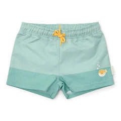 Little Dutch μαγιό 9-12M (74/80 CM) LITTLE DUTCH. Παιδικό μαγιό βερμούδα για αγόρια Seashells Surf Blue