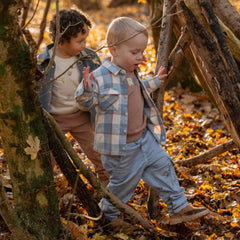 Little Dutch Παντελονάκι LITTLE DUTCH. Παντελονάκι με τσέπη Stone Blue
