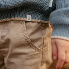 Little Dutch Μπλουζάκι LITTLE DUTCH. Πλεκτό πουλόβερ Stone Blue