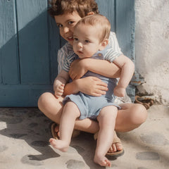 Little Dutch Σαλοπέτα LITTLE DUTCH. Σαλοπέτα κοντή μπλε Stone Blue