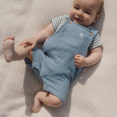 Little Dutch Σαλοπέτα LITTLE DUTCH. Σαλοπέτα κοντή μπλε Stone Blue