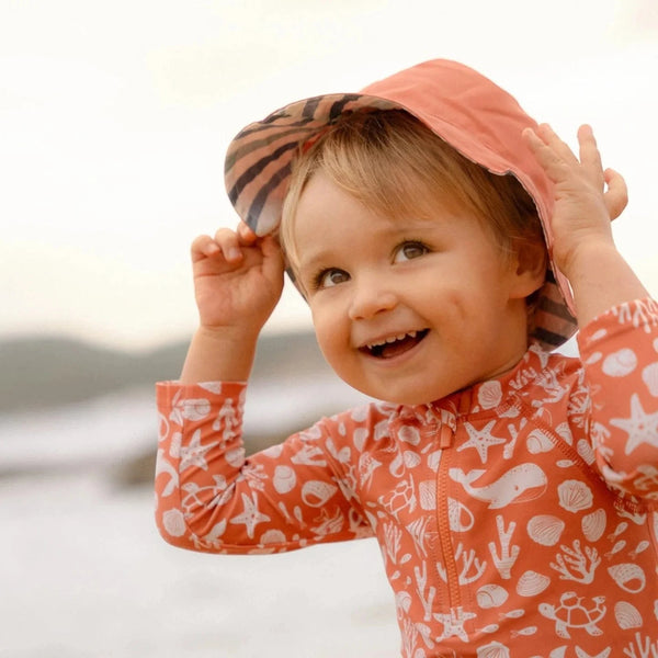 Little Dutch καπελο LITTLE DUTCH. Παιδικό καπέλο ήλιου διπλής όψης Stripes Multi-colour