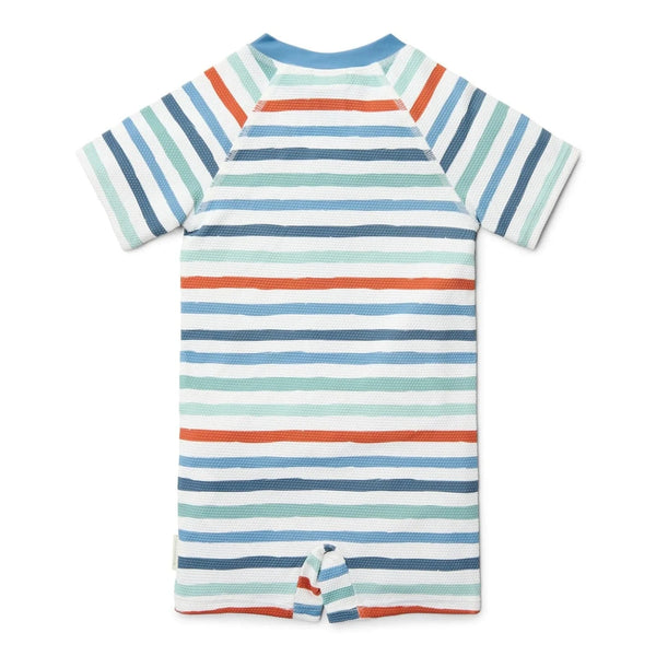 Little Dutch μαγιό LITTLE DUTCH. Ολόσωμο κοντομάνικο μαγιό Stripes Multi-colour