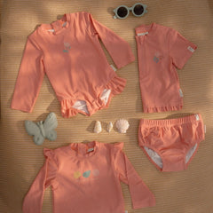 Little Dutch μαγιό LITTLE DUTCH. Μαγιό πάνα Sunny Flowers Rouge