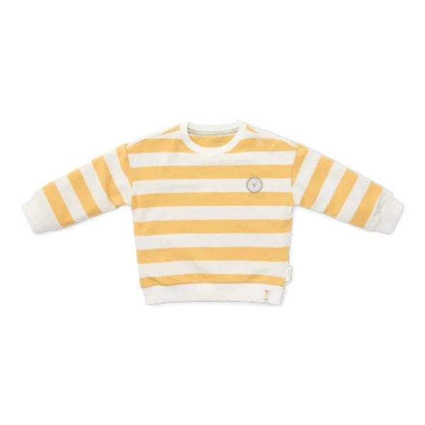Little Dutch Μπλουζάκι 9M LITTLE DUTCH Φούτερ Sunny Yellow Stripes