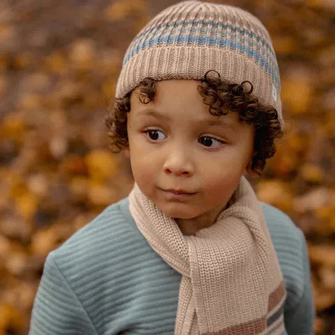 Little Dutch Αξεσούαρ LITTLE DUTCH. Πλεκτό σκουφάκι Taupe