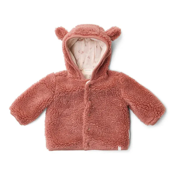 Little Dutch Παιδικές Ζακέτες 4-6M (68 CM) LITTLE DUTCH Βρεφική ζακέτα Teddy Pink Blush