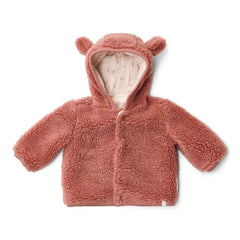 Little Dutch Παιδικές Ζακέτες 4-6M (68 CM) LITTLE DUTCH Βρεφική ζακέτα Teddy Pink Blush