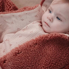 Little Dutch Παιδικές Ζακέτες LITTLE DUTCH Βρεφική ζακέτα Teddy Pink Blush